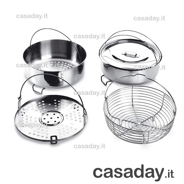 CESTO CUOCIVAPORE INOX LT.5 lagostina