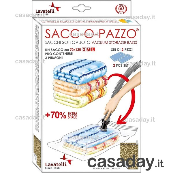 SACCO PAZZO X PIUMONI PZ.2 