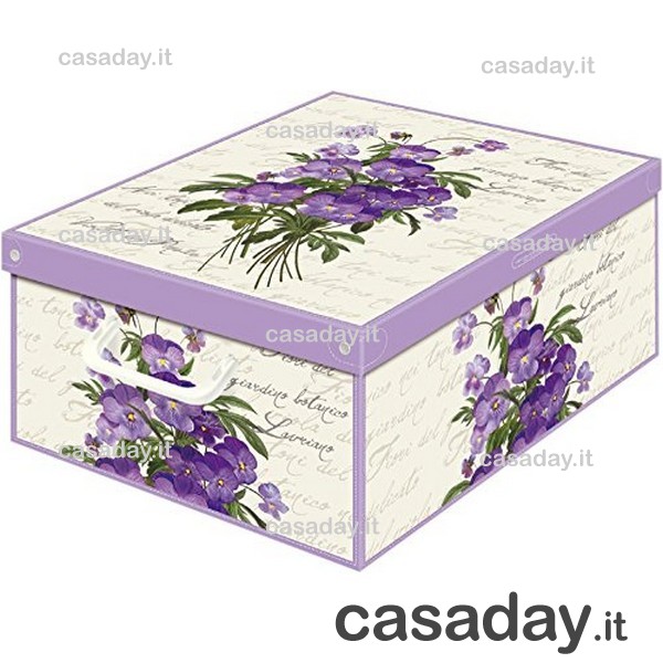 SCATOLA BAULETTO GRANDE FIORI SCATOLA BAULETTO GRANDE FIORI