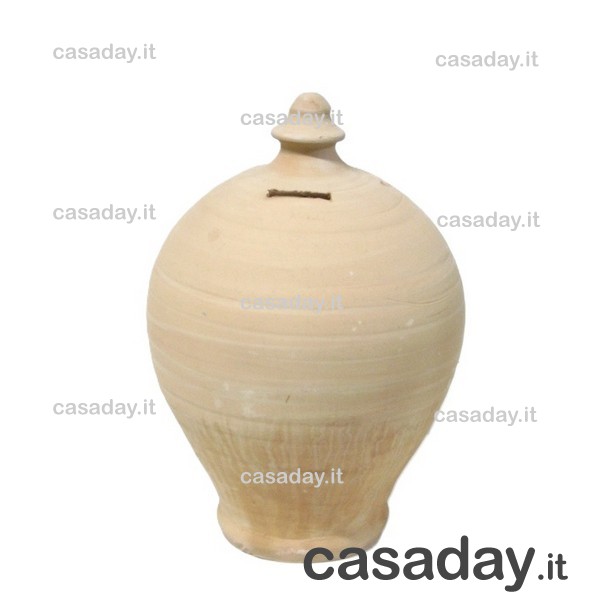SALVADANAIO COCCIO  CM.30 terrecotte toscane
