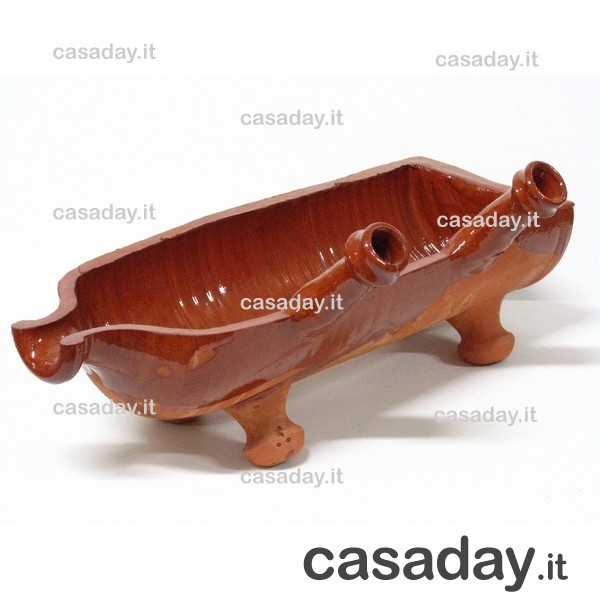 LECCARDA COCCIO SMALTATA CM.45-50 terrecotte toscane LECCARDA COCCIO SMALTATA CM.45-50 terrecotte toscane