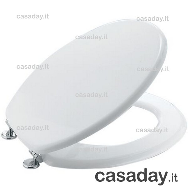 SEDILE WC LEGNO LACCATO BIANCO ECO SEDILE WC LEGNO LACCATO BIANCO ECO