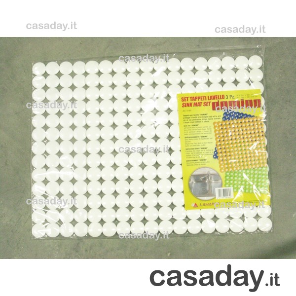 TAPPETINI LAVELLO DOMINO-MORBIDOSO PZ 3 lamapla TAPPETINI LAVELLO DOMINO-MORBIDOSO PZ 3 lamapla