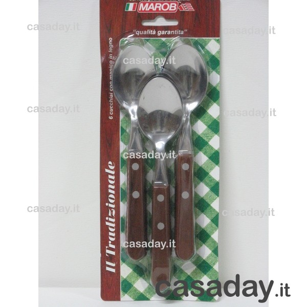 CUCCHIAI PZ.6 M-LEGNO marietti CUCCHIAI PZ.6 M-LEGNO marietti