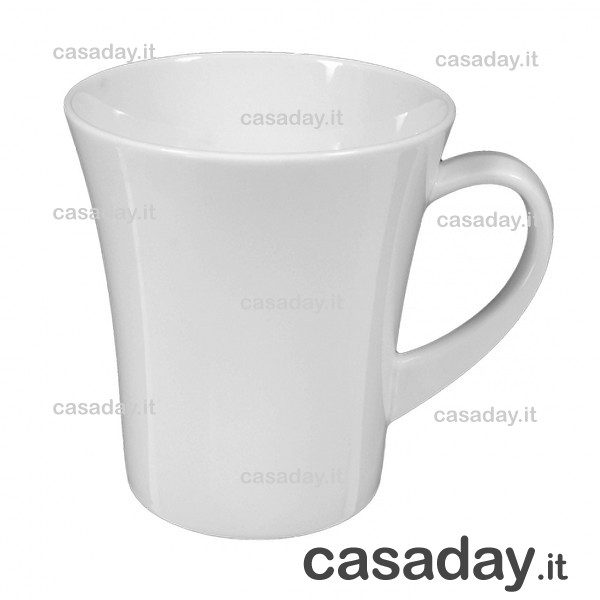 TAZZA LATTE MUG NORDIC 280 ML BIANCA TAZZA LATTE MUG NORDIC 280 ML BIANCA