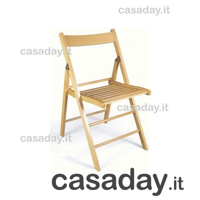 SEDIA BIRRERIA LEGNO NATURALE 