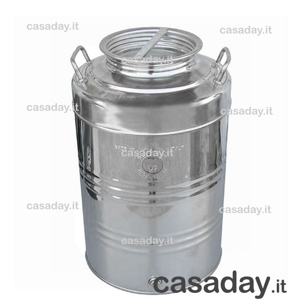 FUSTO BELVIVERE INOX 18-10 LT.50 C-P-R. FUSTO BELVIVERE INOX 18-10 LT.50 C-P-R.