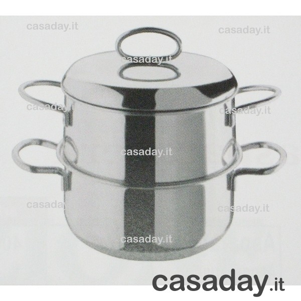 CUSCUSSIERA INOX CM.22 montini guerino