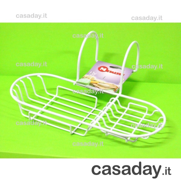 PORTASAPONE E SPUGNA X VASCA metaltex PORTASAPONE E SPUGNA X VASCA metaltex
