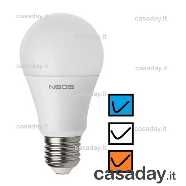 LAMPADINA LED E27 SFERA 6W-40W 