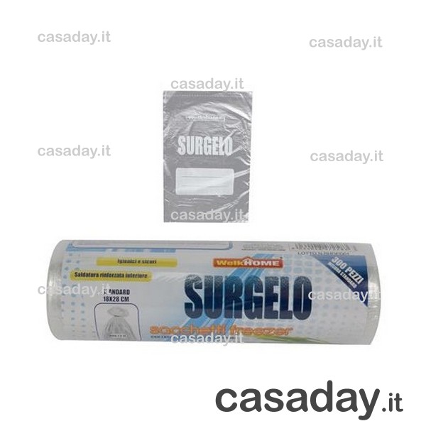 SACCHETTI FREEZER PZ.300 CM.18X28 
