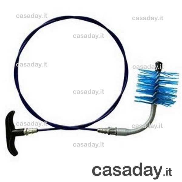SCOVOLO CAMINO PVC CM.8 MOLLA+ASTA MT.2 SCOVOLO CAMINO PVC CM.8 MOLLA+ASTA MT.2
