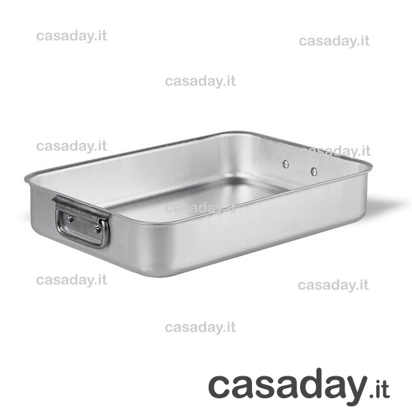 TEGLIA RETT.ALLUMINIO PES.ALTA CM.40 621 pentole agnelli