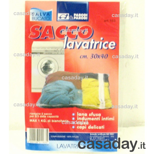 SACCO X LAVATRICE 