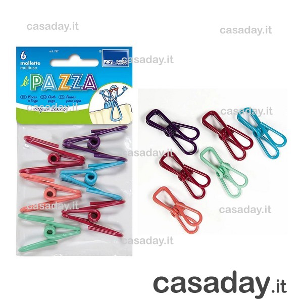 PINZE A MOLLA COLOR PZ.6 PINZE A MOLLA COLOR PZ.6