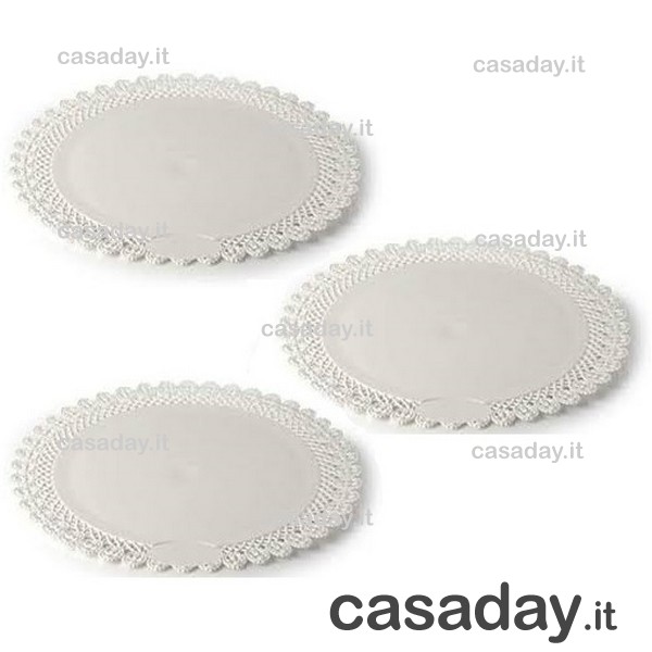 VASSOI TRINATI TONDI CM.28 PZ.3 VASSOI TRINATI TONDI CM.28 PZ.3