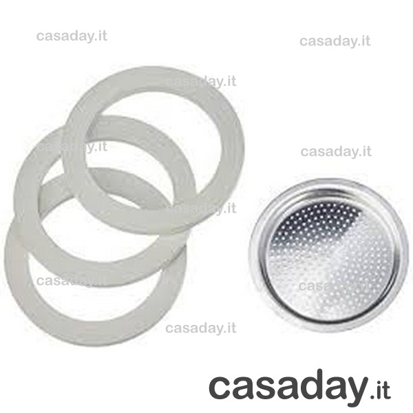 GUARNIZIONI + FILTRO TZ.2 BLIST PER CAFFETTIERA GUARNIZIONI + FILTRO TZ.2 BLIST PER CAFFETTIERA