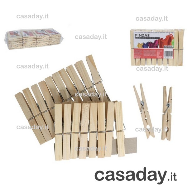 PINZE X PANNI LEGNO PZ.20 