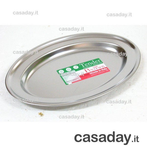 VASSOIO INOX OVALE CM.31 pintinox VASSOIO INOX OVALE CM.31 pintinox