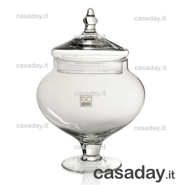 BISCOTTIERA VETRO CM.28 BISCOTTIERA VETRO CM.28