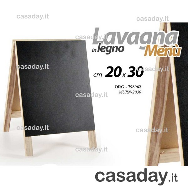 LAVAGNA MENU' 2 LATI 30X20 LAVAGNA MENU' 2 LATI 30X20