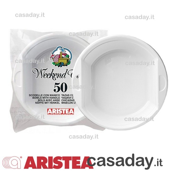 PIATTI PLASTICA FONDI SCODELLE PZ.50 