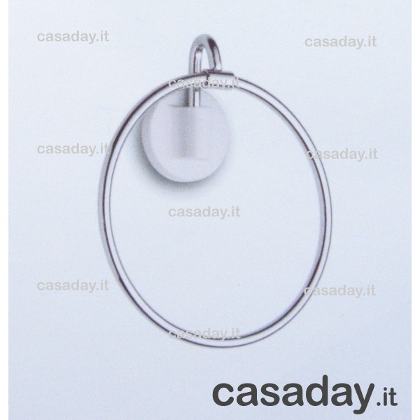 PORTASCIUGAMANO ANELLO SERIE RIFLESSI PORTASCIUGAMANO ANELLO SERIE RIFLESSI