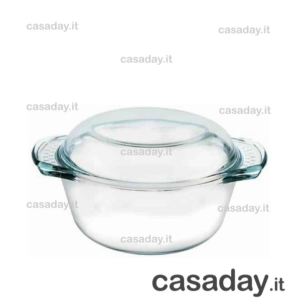 CASSERUOLA VETRO cm.15 C-C. CASSERUOLA VETRO cm.15 C-C.