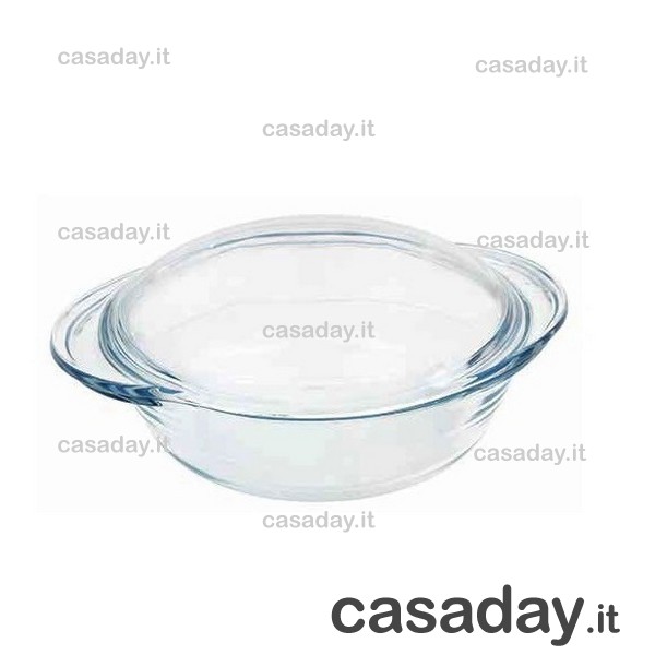 CASSERUOLA VETRO MARINEX cm.20 LT.0,7 