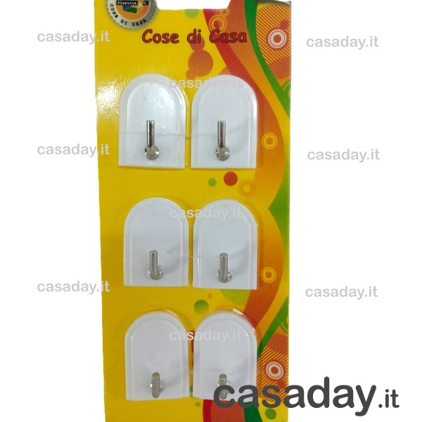 GANCI ADESIV.PZ.6 ASSORT. 