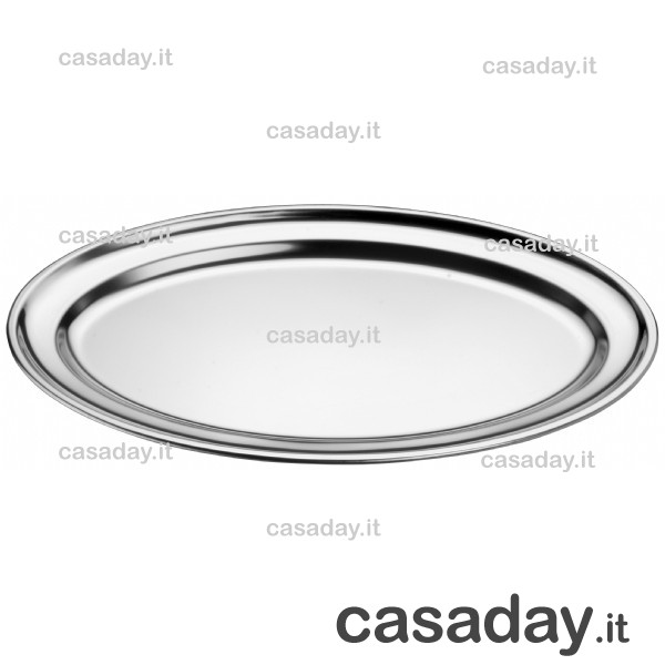 VASSOIO THEMA INOX 18-10 CM.40 inoxriv VASSOIO THEMA INOX 18-10 CM.40 inoxriv