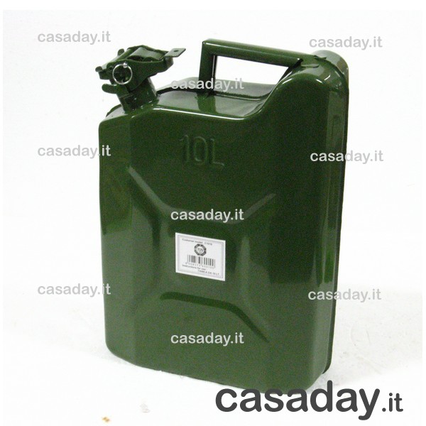 TANICA X CARBURANTE LT.10 METALLO TANICA X CARBURANTE LT.10 METALLO