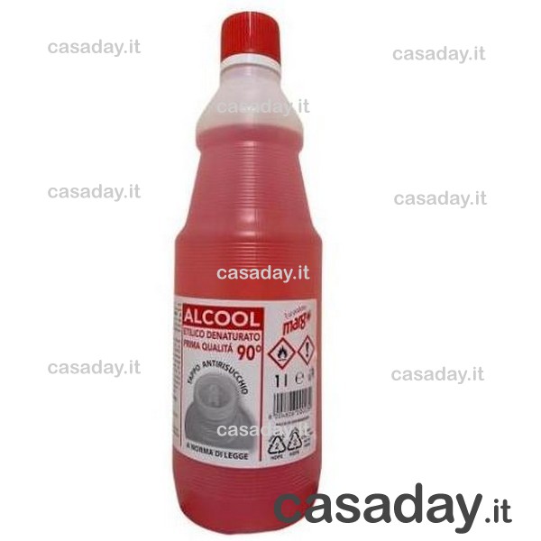 ALCOOL ETILICO DENATURATO LT.1 90^ ALCOOL ETILICO DENATURATO LT.1 90^