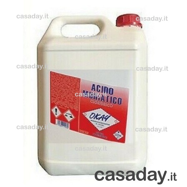ACIDO CLORIDRICO LT.5 33% ACIDO CLORIDRICO LT.5 33%