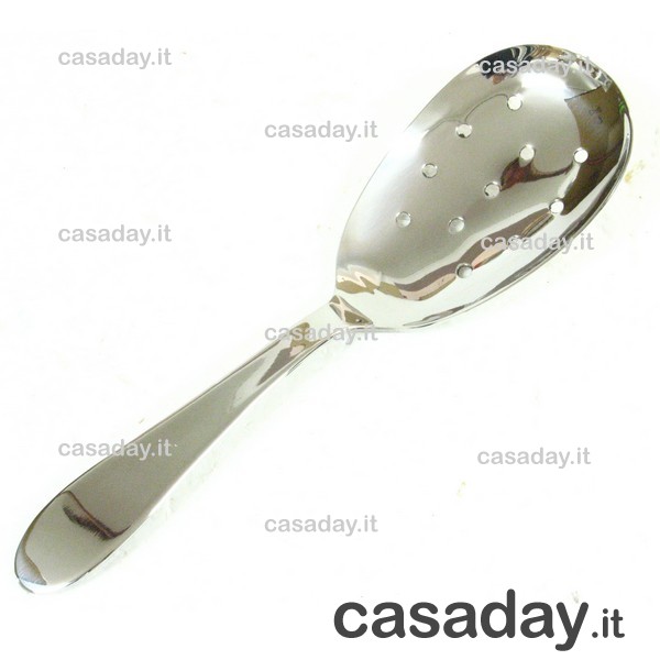 CUCCHIAIONE INOX FORATO RISO salvinelli CUCCHIAIONE INOX FORATO RISO salvinelli