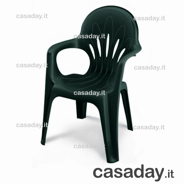 SEDIA STELLA DI MARE 1193 VERDE BOSCO scab