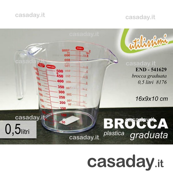 CARAFFA GRADUATA LT.0,5 
