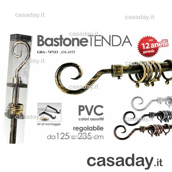 BASTONE X TENDE FERRO CM.125-235 BASTONE X TENDE FERRO CM.125-235
