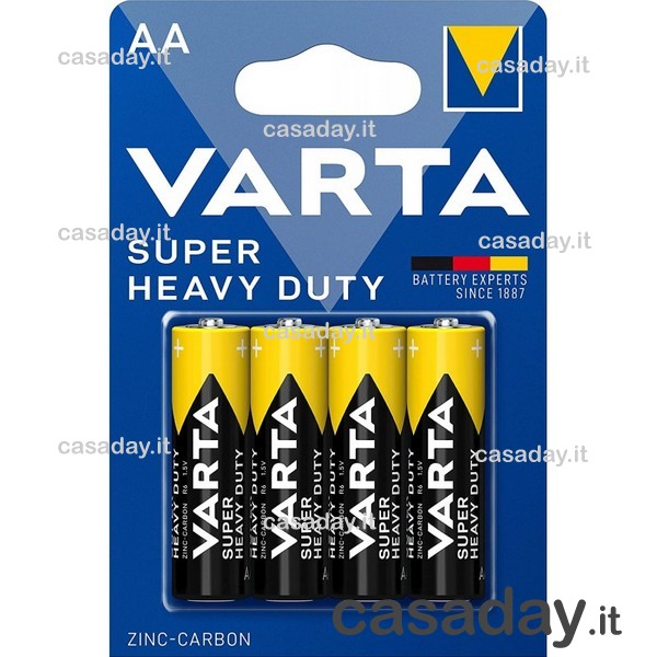 BATTERIE STILO PZ.4 VARTA 