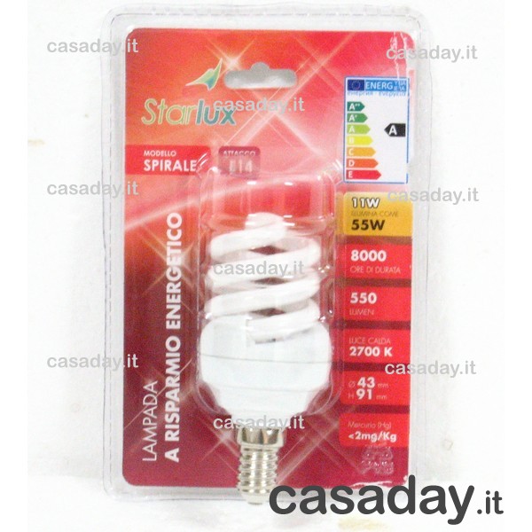 LAMPADINA RISPARMIO ENERGIA 15W LAMPADINA RISPARMIO ENERGIA 15W