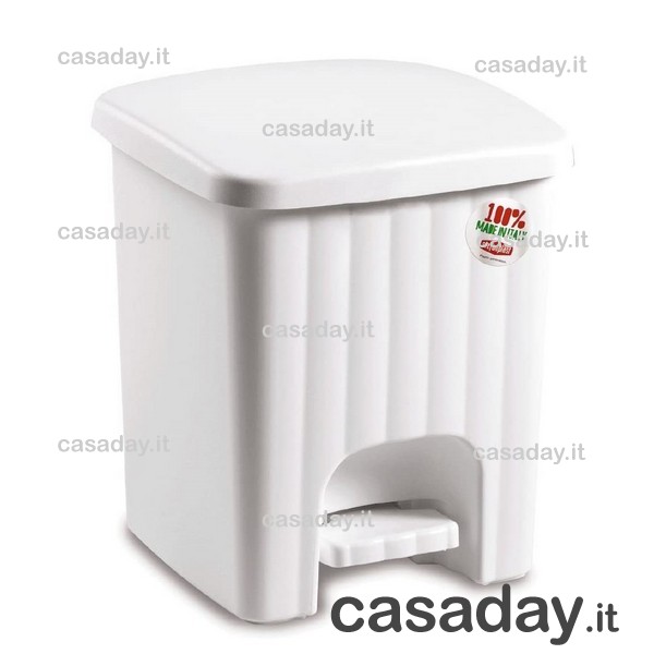PATTUMIERA PEDALE MINI QUADRA stefanplast