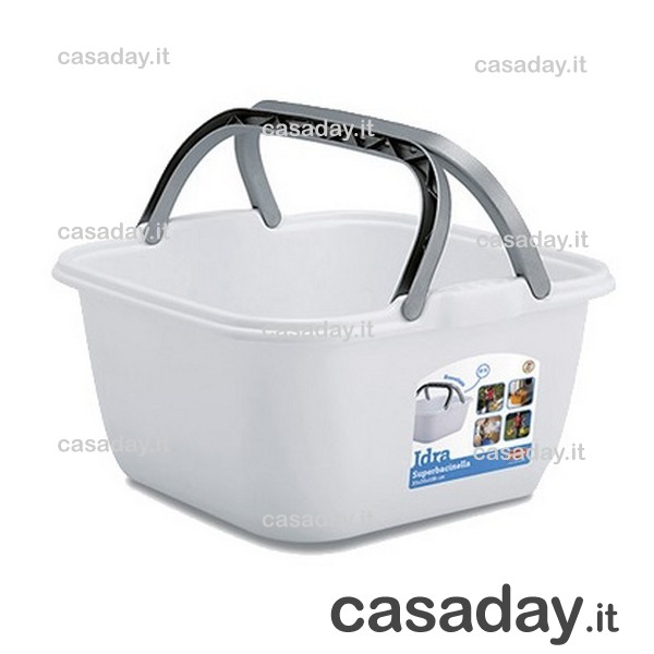 BACINELLA QUADRA IDRA C-MANICI stefanplast BACINELLA QUADRA IDRA C-MANICI stefanplast
