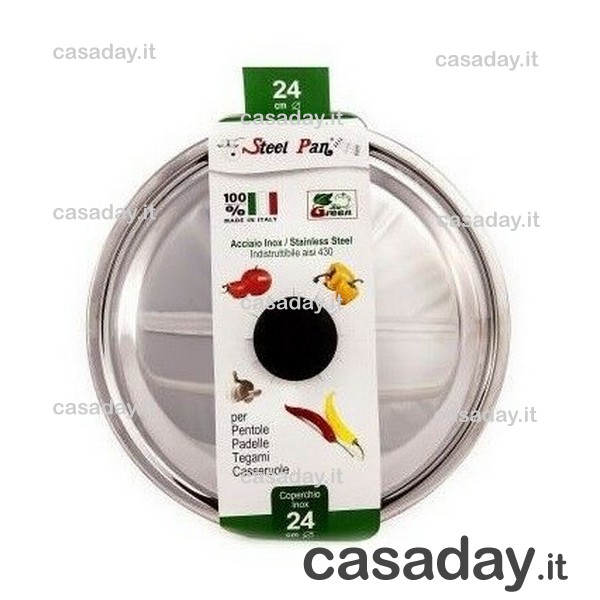 COPERCHIO INOX CM.36 steel pan COPERCHIO INOX CM.36 steel pan