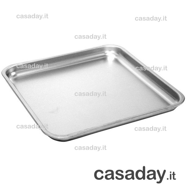TEGLIA PIZZA INOX CM.36X36 steel pan TEGLIA PIZZA INOX CM.36X36 steel pan