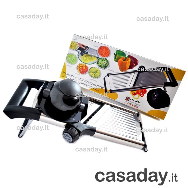 AFFETTAVERDURE REGOLABILE INOX 3 TAGLI svanera AFFETTAVERDURE REGOLABILE INOX 3 TAGLI svanera