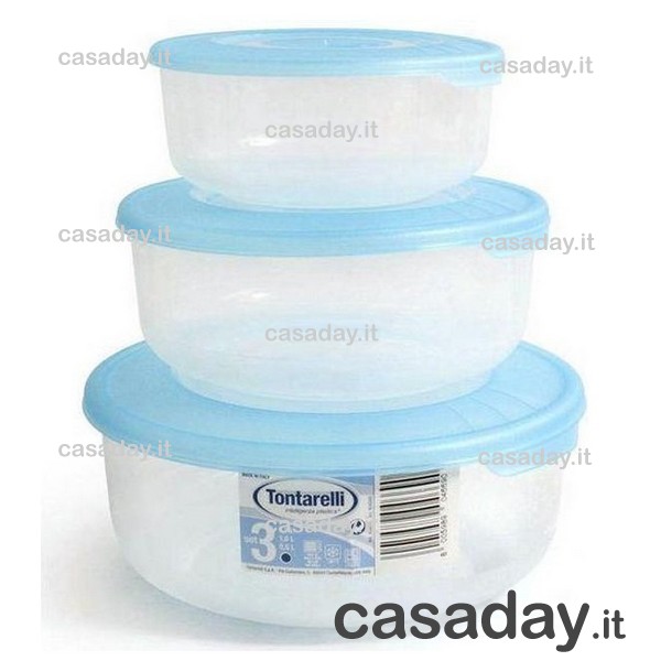 SET FRIGO BOX TONDI PZ.3 tontarelli SET FRIGO BOX TONDI PZ.3 tontarelli