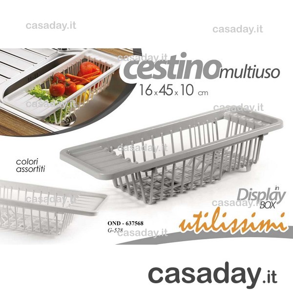 CESTINO X LAVELLO FORATO 16X45 tontarelli CESTINO X LAVELLO FORATO 16X45 tontarelli