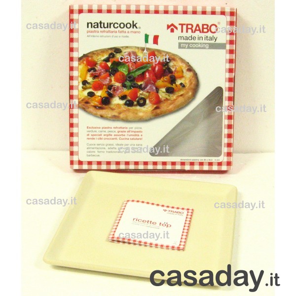TEGLIA PIZZA REFRATTARIA 38X30 TEGLIA PIZZA REFRATTARIA 38X30