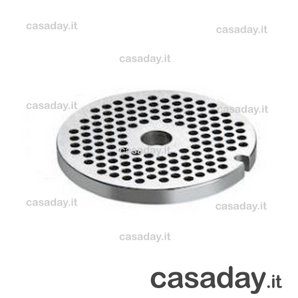 PIASTRA X TRITACARNE INOX 12F8 tre spade PIASTRA X TRITACARNE INOX 12F8 tre spade