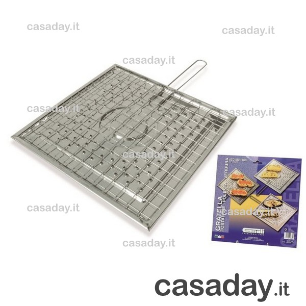 GRATELLA INOX 25X25 GRATELLA INOX 25X25